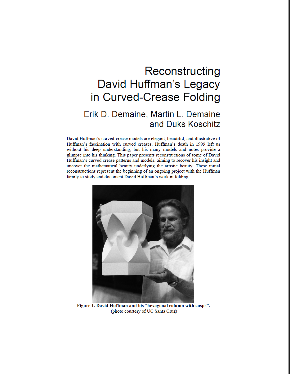 Reconstructing curved