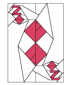 Playing card - 2 of Diamonds