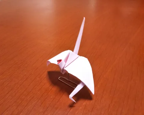 Decapitated crane (beheaded)