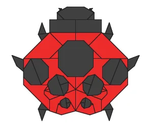 7-spots ladybug