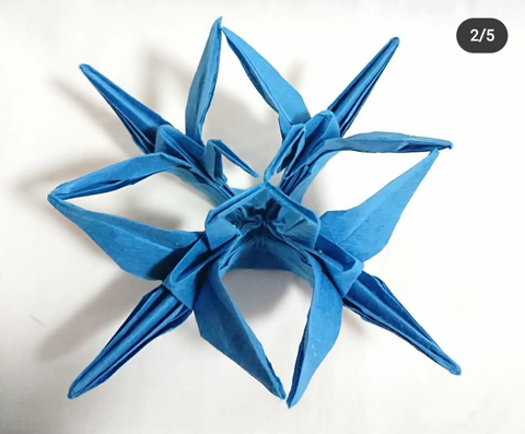 4 cranes in circle