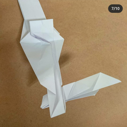 Crane sword and shield — паттерн