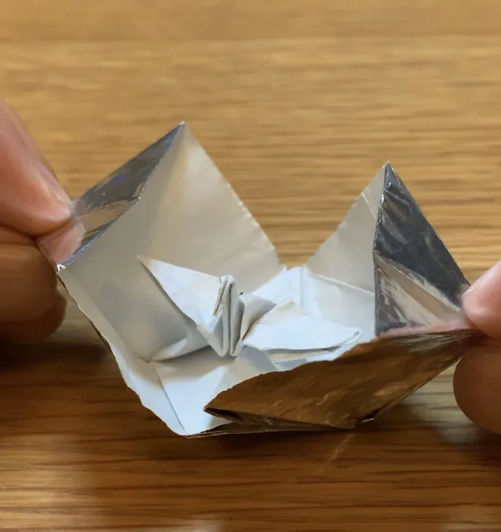 Crane in a box