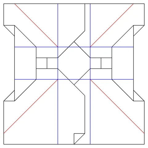 Cube with hole␠ — паттерн