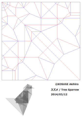 Tree sparrow (PD) — паттерн