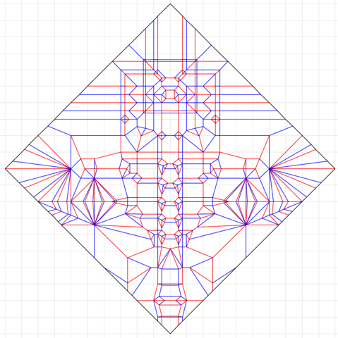 Flying Turtle (MIT IAT Origami Workshop) (Diagram) — паттерн