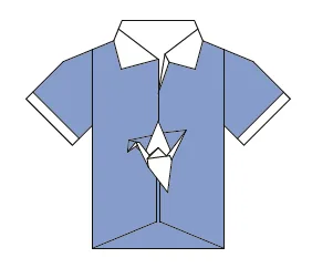 Origami shirt