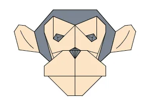 Chimpanzee mask