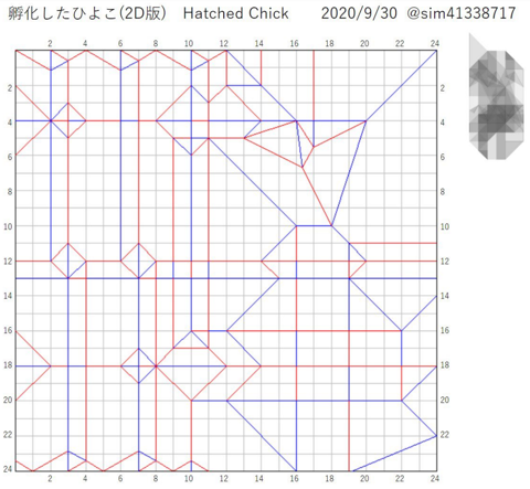 Hatched Chick — паттерн