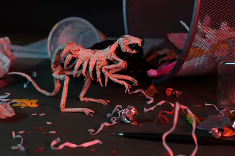Rat skeleton