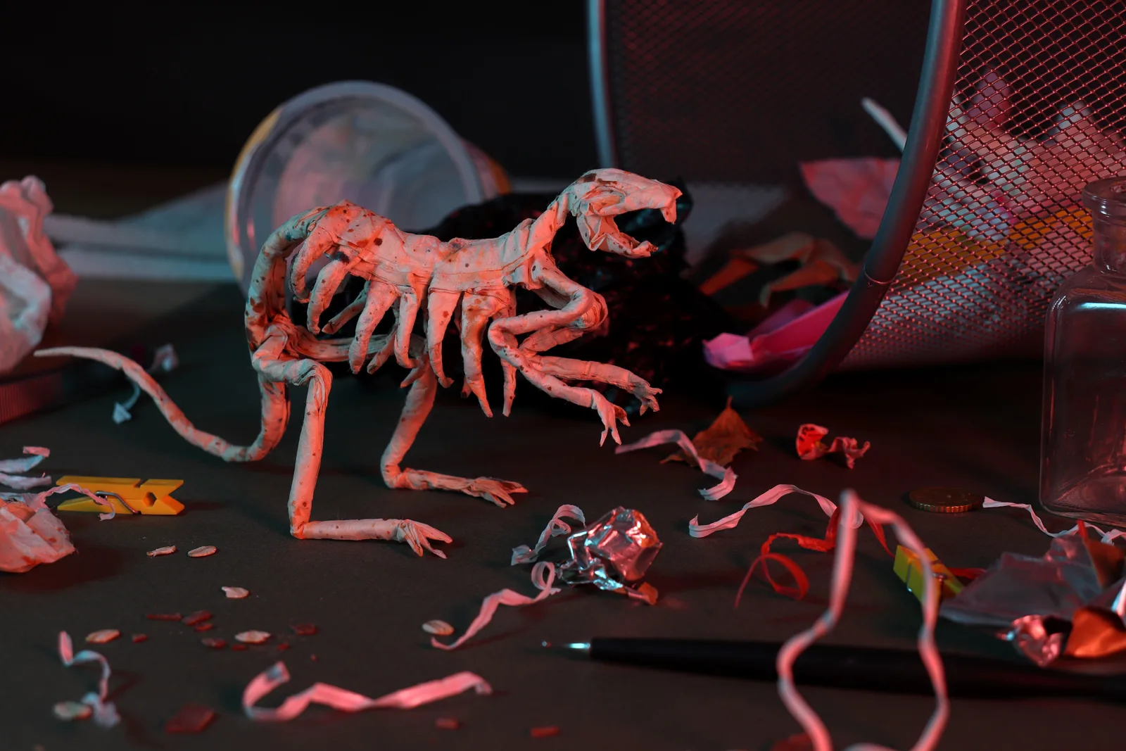 Rat skeleton