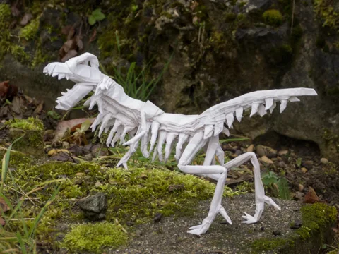 T-rex skeleton