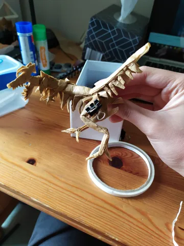 T-rex skeleton — паттерн