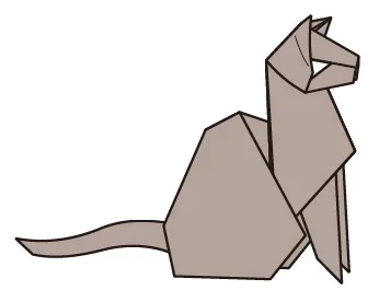 Sitting cat