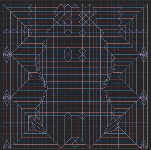 Cannibalistic Housefly v2 — паттерн