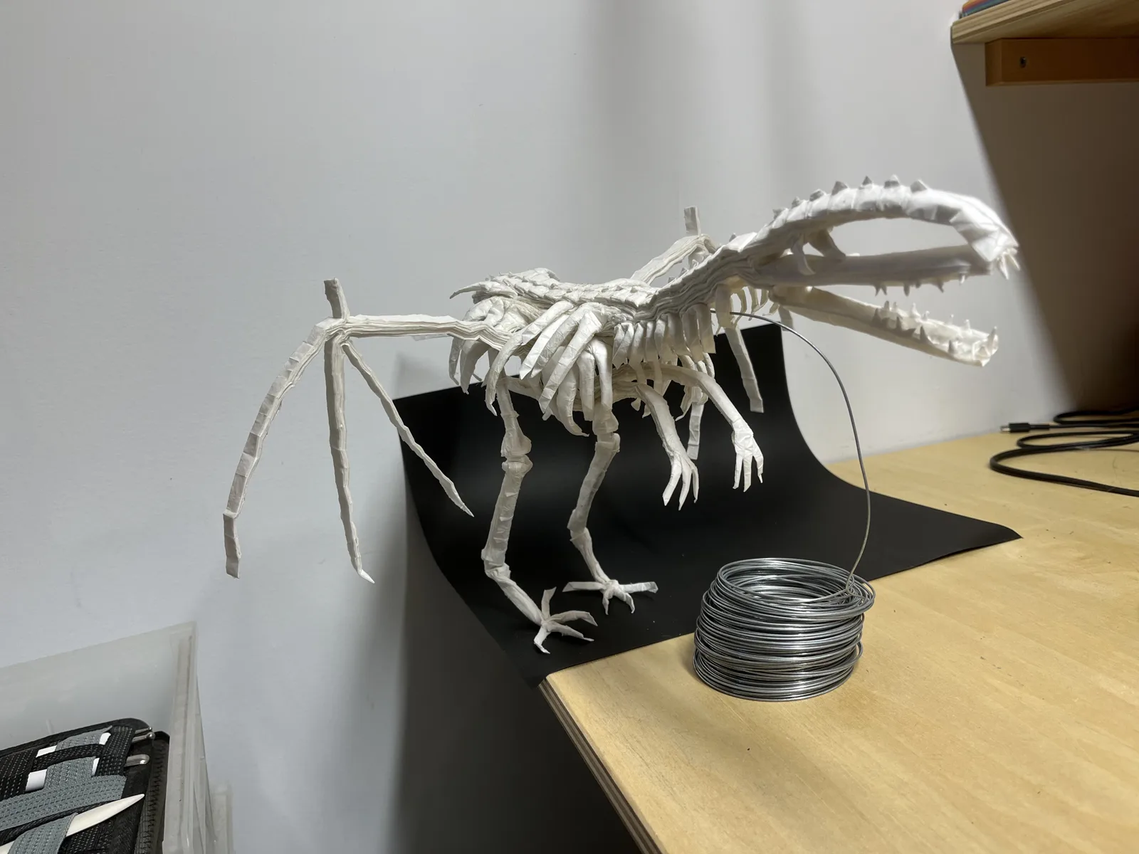 Flying dinosaur skeleton v2