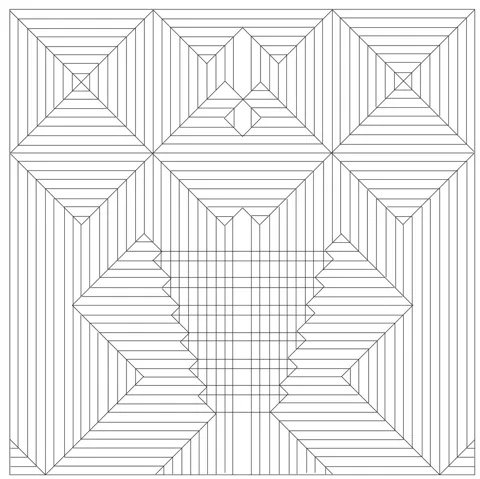 Flying grasshopper — паттерн