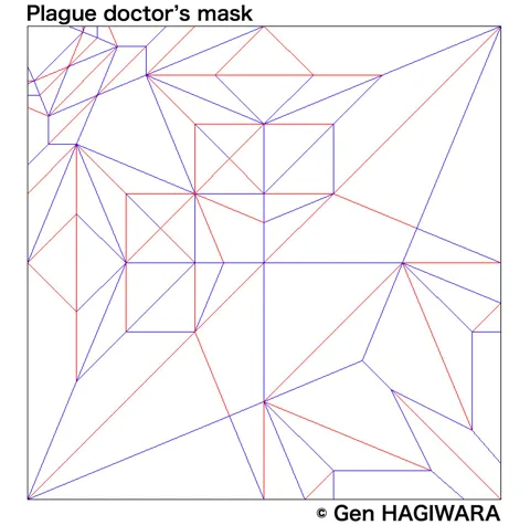 Plague doctor mask — паттерн