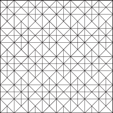 3D Triangular Mesh — паттерн