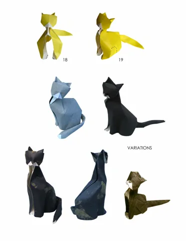 Seated cat