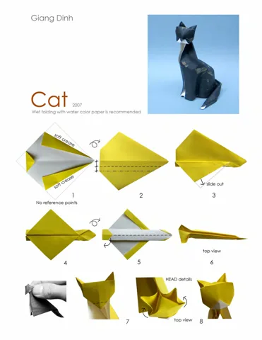 Seated cat — паттерн