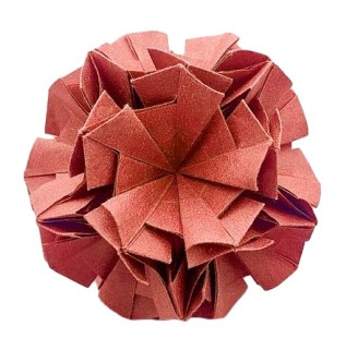 Peony kusudama