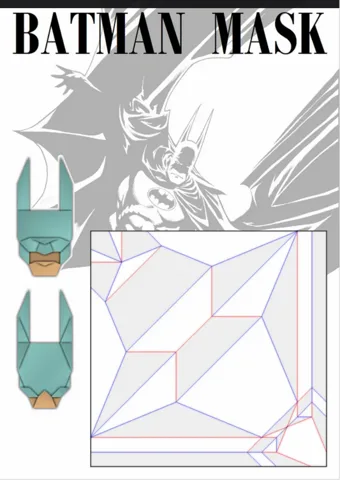 Batman Mask — паттерн