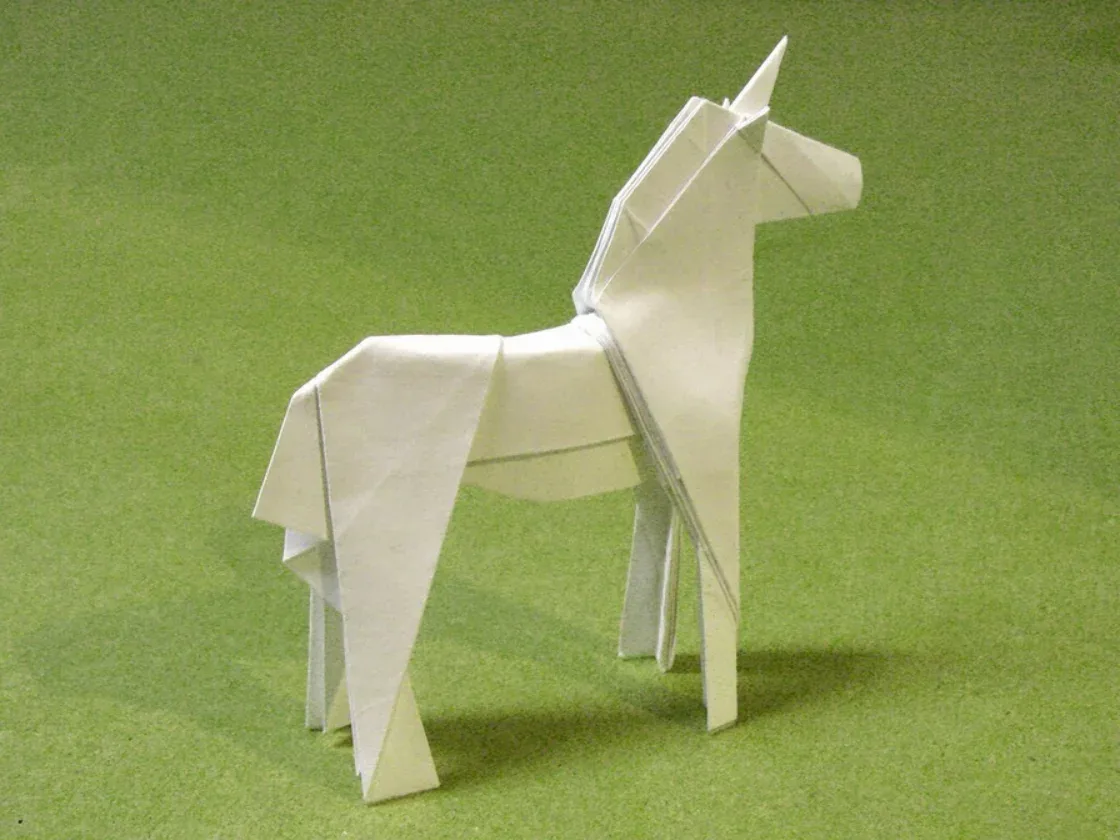 Dollar Bill Unicorn