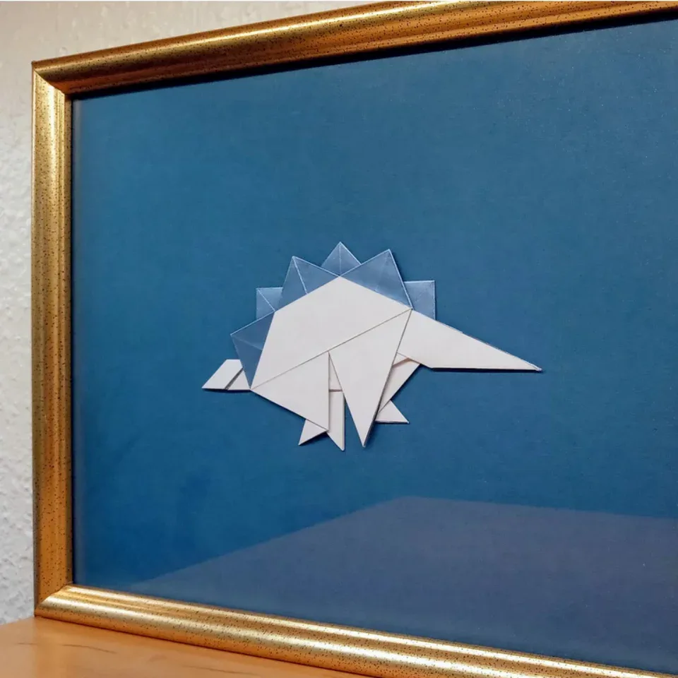 Simplified Stegosaurus