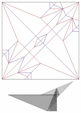 Stretched Bird Base Pteranodon Longiceps — паттерн