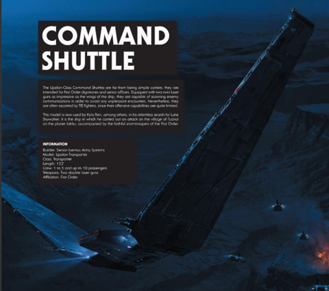 Command shuttle (Star Wars)