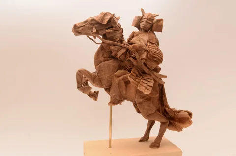 Samurai on horse (Tsuwamono)