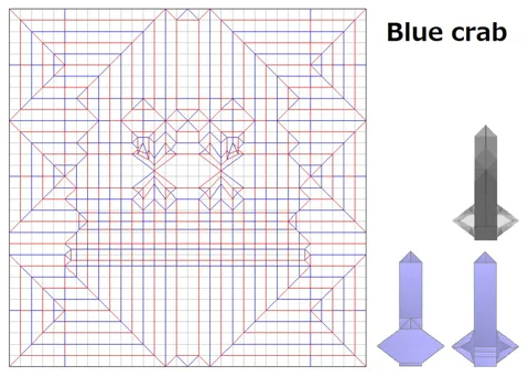Crab Blue — паттерн