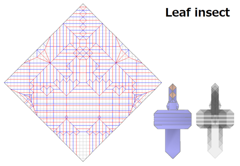 Leaf insect — паттерн