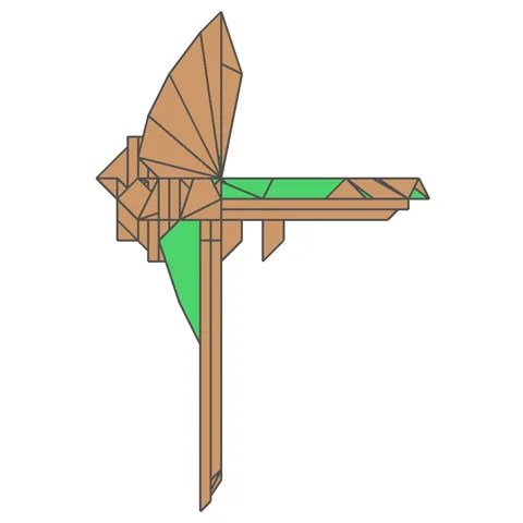 Locust Flying — паттерн