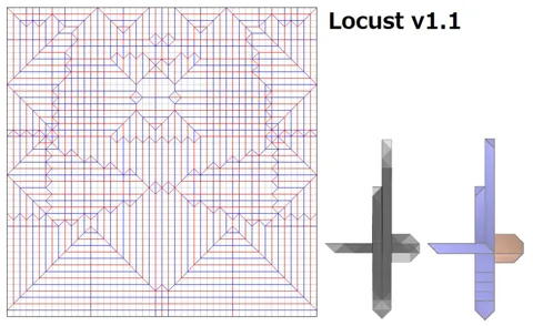 Locust v1.1 Grasshopper — паттерн
