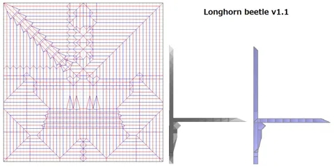 Longhorn beetle v1.1 — паттерн
