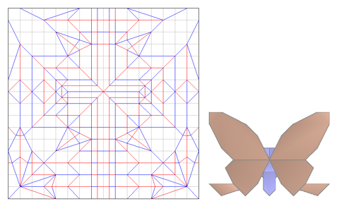 Swallowtail butterfly v2 — паттерн