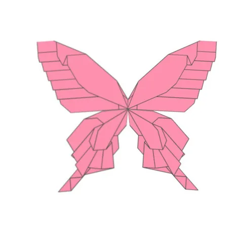 Swallowtail butterfly v4 (PD) — паттерн