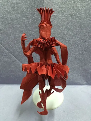Pineapple head clown