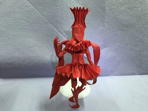Pineapple head clown