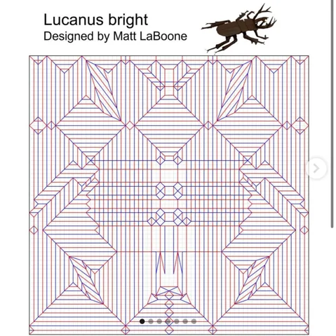 Lucanus bright — паттерн