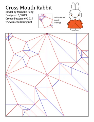 Cross mouth rabbit — паттерн