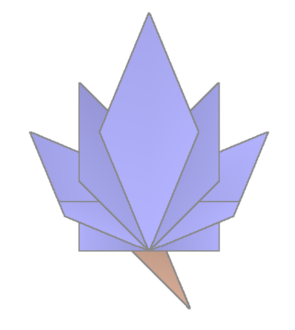 Maple leaf (red) — паттерн