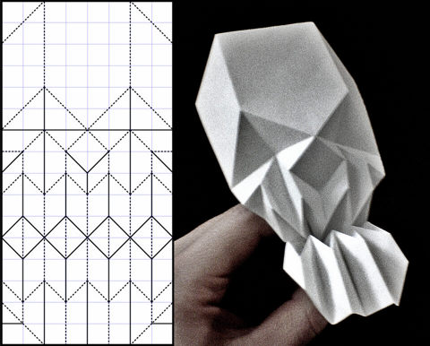 1x2 Human Skull