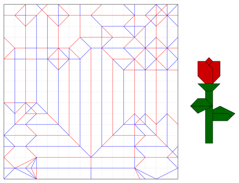 Flat Rose