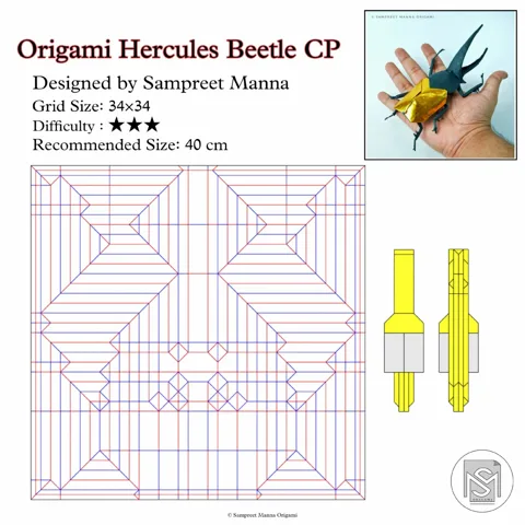 Hercules Beetle CP — паттерн