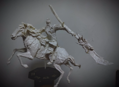 Guan Yu Horseback