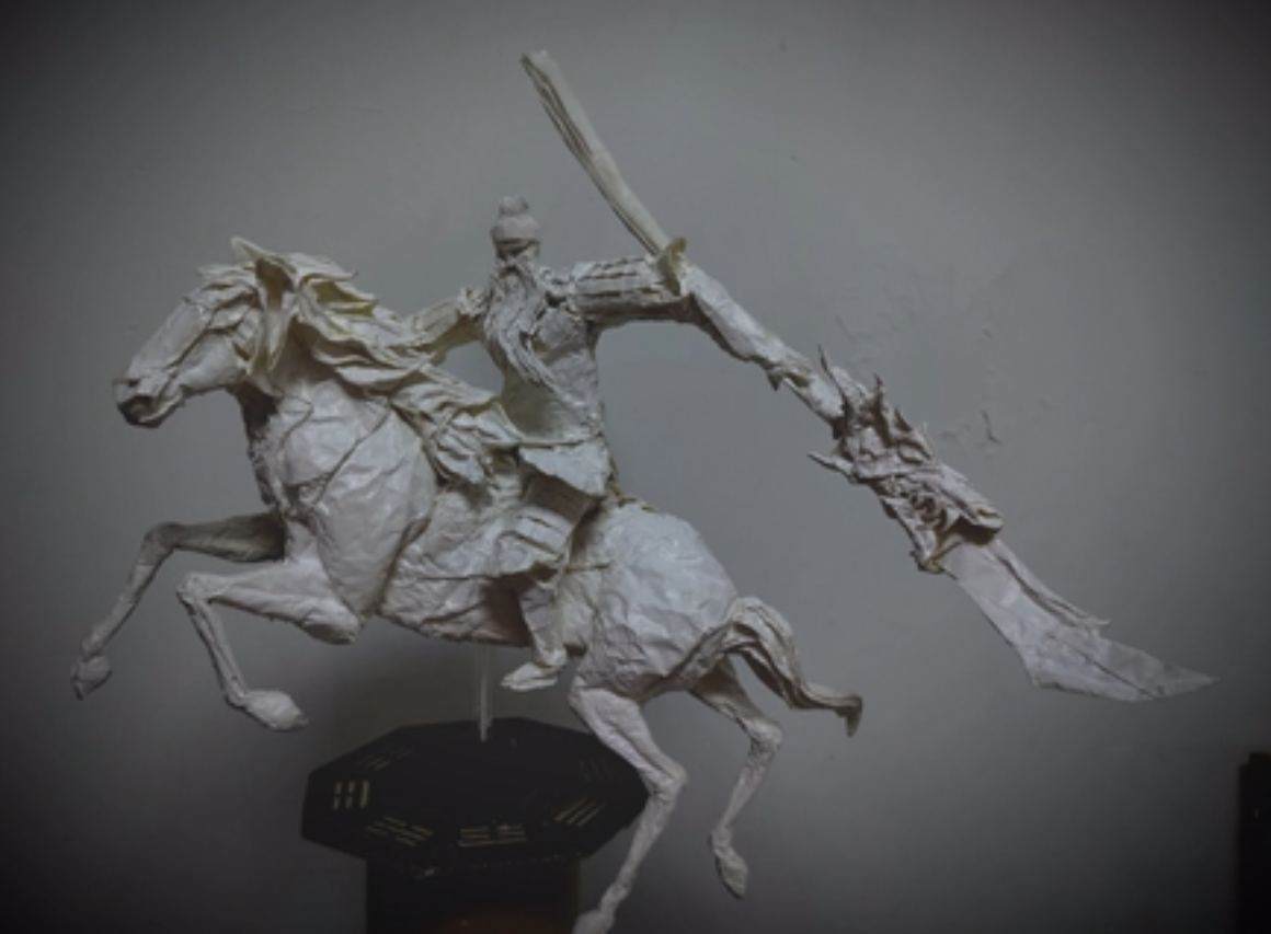 Guan Yu Horseback