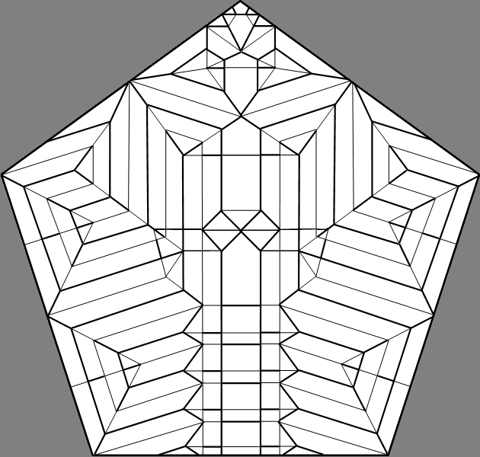 Pentagonal ant — паттерн